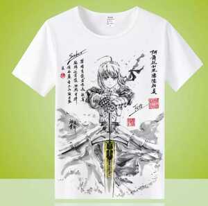 FGO セイバー　Tシャツ XLサイズ　