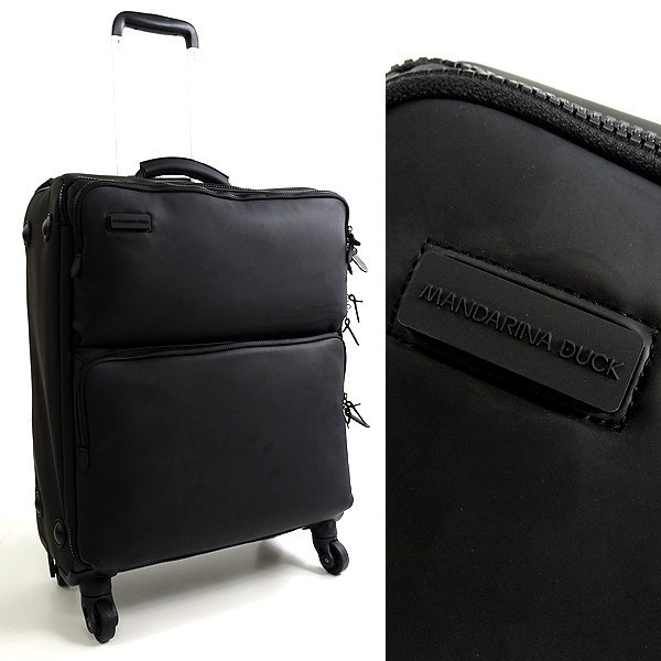 超美品❗️マンダリナダック Work Bag スーツケース ブラック-