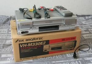 DXアンテナ（船井電機） VHSビデオデッキ　VH-M330E2　2008年製　故障品