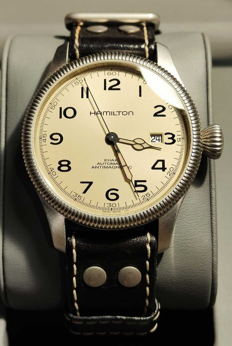 送料無料 チタニウム製 Hamilton Khaki Field Titanium チタン製