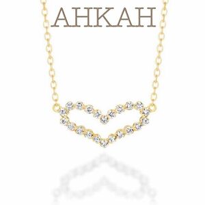 AHKAH ビリーブハート　ネックレス　K18 0.13ct 141,900円