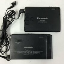 Panasonic RQ-S60 RQ-S15 パナソニック ポータブルカセットプレーヤー 2点セット◆ジャンク品 [5863W]_画像4