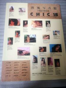 送料込み　熱風写真館 chic18 グラビアクィーン18人のセクシーフォト集　写真集　初版