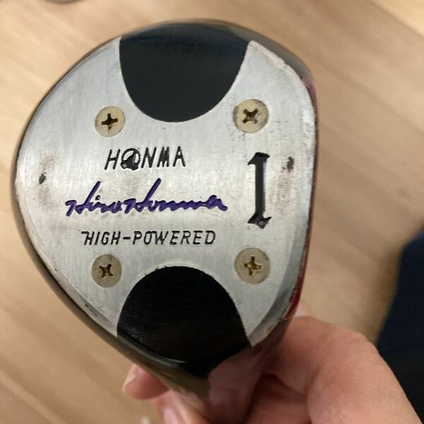 HONMA パーシモンヘッド新品　未組み立て　ペーパーファイバーフェイス