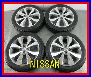 ■中古タイヤホイール■　NISSAN デイズ 純正 15インチ 4.5J +46 4H 100 DUNLOP WM01 165/55R15 75Q ST イーケー 激安 送料無料 J249