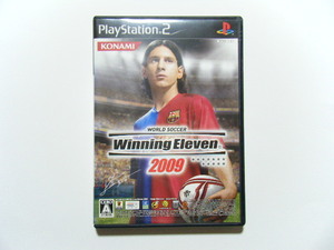 PS2 ソフト ワールドサッカー ウイニングイレブン2009 説明書付き 起動確認済み サッカー