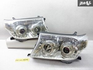 EAGLE EYES イーグルアイ UZJ200W 200系 ランドクルーザー 前期 イカリング ヘッドライト ヘッドランプ 左右セット EE-TY1019 棚2J12