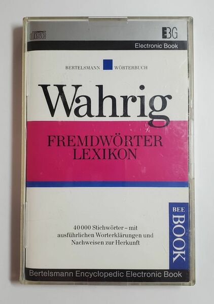 ベルテルスマン・ヴァーリッヒ外来語辞典　電子ブック版　Wahrig Fremdwoerter Lexikon