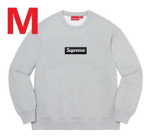 supreme boxlogo ボックスロゴ クルーネック スウェット S