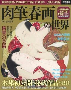 肉筆春画の世界　別冊宝島 2393　大型本　早川 聞多　宝島社　はやかわ もんた 春画