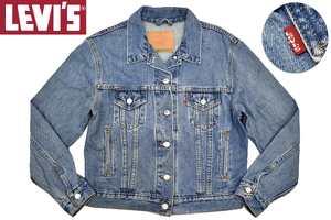 G-1026★Levi's リーバイス★レディース 女性 ヴィンテージウォッシュ加工 デニム ジャケット G- ジージャン Ｌ 相当