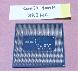 ノート用 CPU Intel Core i3 4000M SR1HC　動作確認済　1個　送料￥180～
