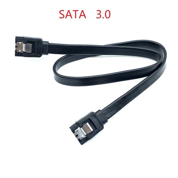 送料無料　ゆうパケット　SATA3.0対応ケーブル金属製ラッチ付 長さ40cmハードディスク　3本セット