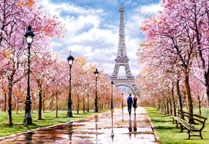 CA 104369 1000ピース ジグソーパズル ポーランド発売 パリのロマンチックな散歩 ROMANTIC WALK IN PARIS 