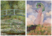 EDUCA 19027 1000ピース ジグソーパズル ドイツ発売 モネ 睡蓮 Monet The Water-Lily Pond + Woman With Parasol Turned to the Left_画像2