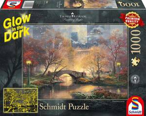 SD 59496 1000ピース ジグソーパズル ドイツ発売 Thomas Kinkade - Central Park in Autumn