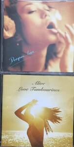 CD LOVE TAMBOURINES 2枚セット DEEPER LOVE/ALIVE ラヴ・タンバリンズ ELLIE ヌード エロジャケ