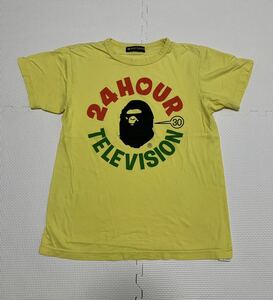 ★24HOUR TV 24時間テレビ A BATHING APE アベイシングエイプ Tシャツ チャリティー