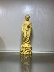 極上品 招福 風水 釈迦如来 釈迦如来立像 釈迦如来 像 釈迦 仏像 仏師で仕上げ品 天然の木 仏教美術品