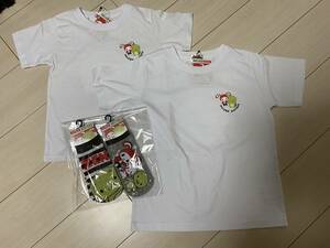 *....si Star z* all new goods unused tag attaching *. siblings .* T-shirt, socks. 4 point set *120 140 man 