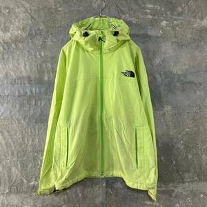 ◆お洒落な逸品◆THE NORTH FACE ノースフェイス 黄緑 グリーン S メンズ NOH1493 マウンテンパーカー ナイロンジャケット