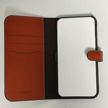 COACH iPhone13 Pro Max スマホケース 手帳型_画像8