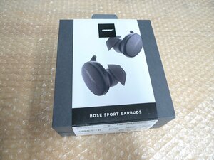 未開封　Bose Sport Earbuds 完全ワイヤレスイヤホン Bluetooth 接続 マイク付 805746-0010 管理1316