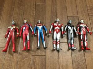 ★ウルトラマンフィギュアソフビ人形★5体