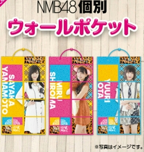 新品,未使用NMB公式商品NMB48 個別ウォールポケット壁掛けポケットホルダー　太田夢莉