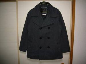 アルファ ALPHAキルティング Pコート Mサイズ PEA JACKET