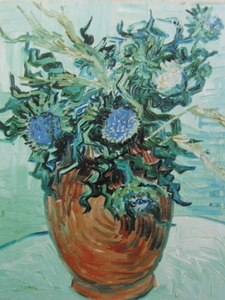 Art hand Auction Vincent van Gogh [Distelblume] Luxus-Kunstbuch, Guter Zustand, Brandneu, hochwertig gerahmt, Gemälde versandkostenfrei, Malerei, Ölgemälde, Natur, Landschaftsmalerei