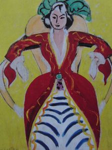 Art hand Auction Henri Matisse, 【La France】, Extrait d'un livre d'art rare, En bonne condition, Tout neuf avec un cadre de haute qualité, livraison gratuite, Peinture à l'huile, peinture de portrait, Peinture, Peinture à l'huile, Portraits