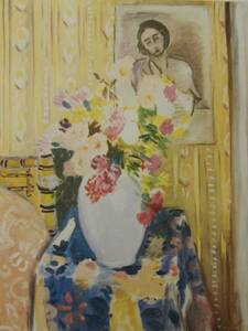 Art hand Auction Henri Matisse, 【Blume】, seltene Kunstbuchgemälde, Guter Zustand, Brandneu, hochwertig gerahmt, Kostenloser Versand, Westlichen filmen, Ölgemälde, Malerei, Ölgemälde, Natur, Landschaftsmalerei
