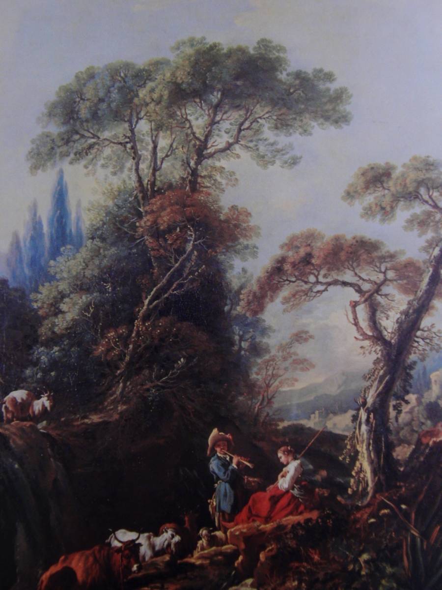 François Boucher, [Respiro en la fuente], pinturas raras de libros de arte, Buen estado, Nuevo enmarcado de alta calidad., envío gratis, Pintura al óleo Pintura al óleo Pintura de figuras Pintura de paisaje Rococó París, cuadro, pintura al óleo, retrato