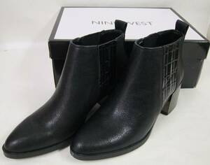 NINE WEST Nine West * short boots black 22cm*5M