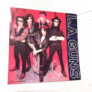 L.A. GUNS gun z sticker CD the first times privilege 