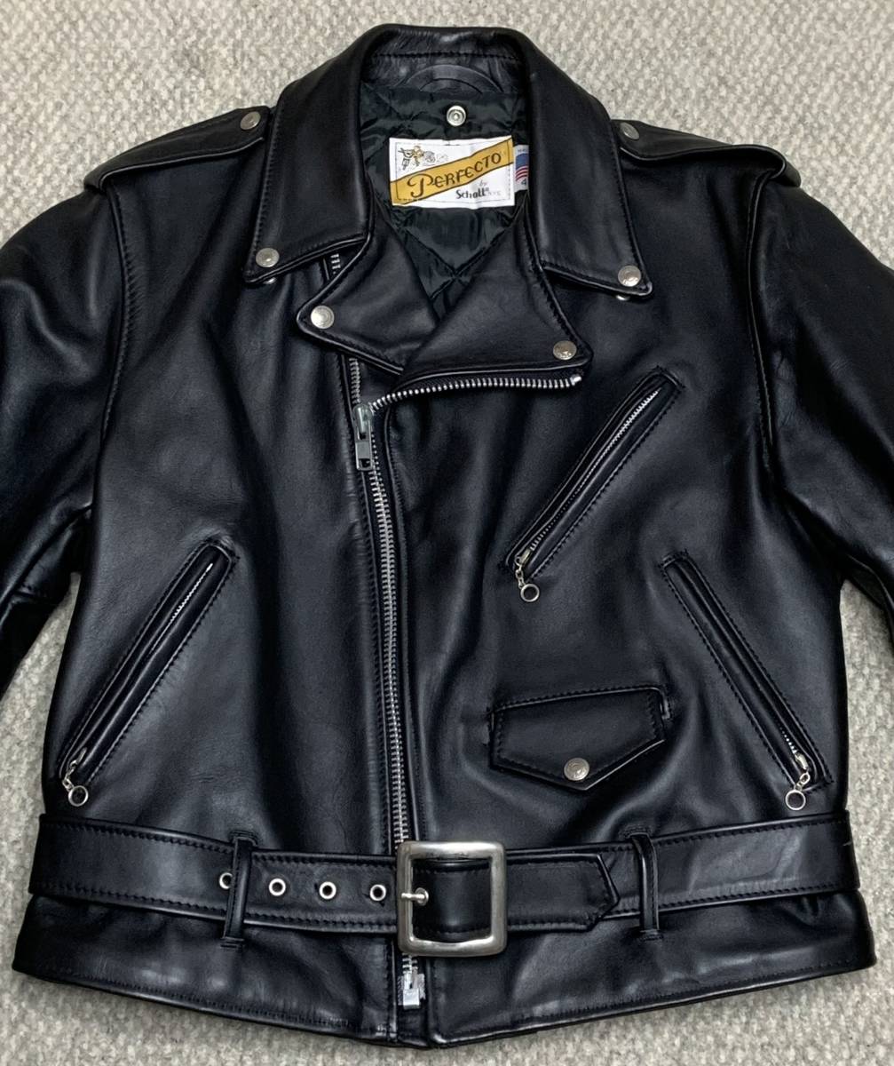 ◇送料無料 美品◇Schott ショット 618 ダブル ライダース ジャケット