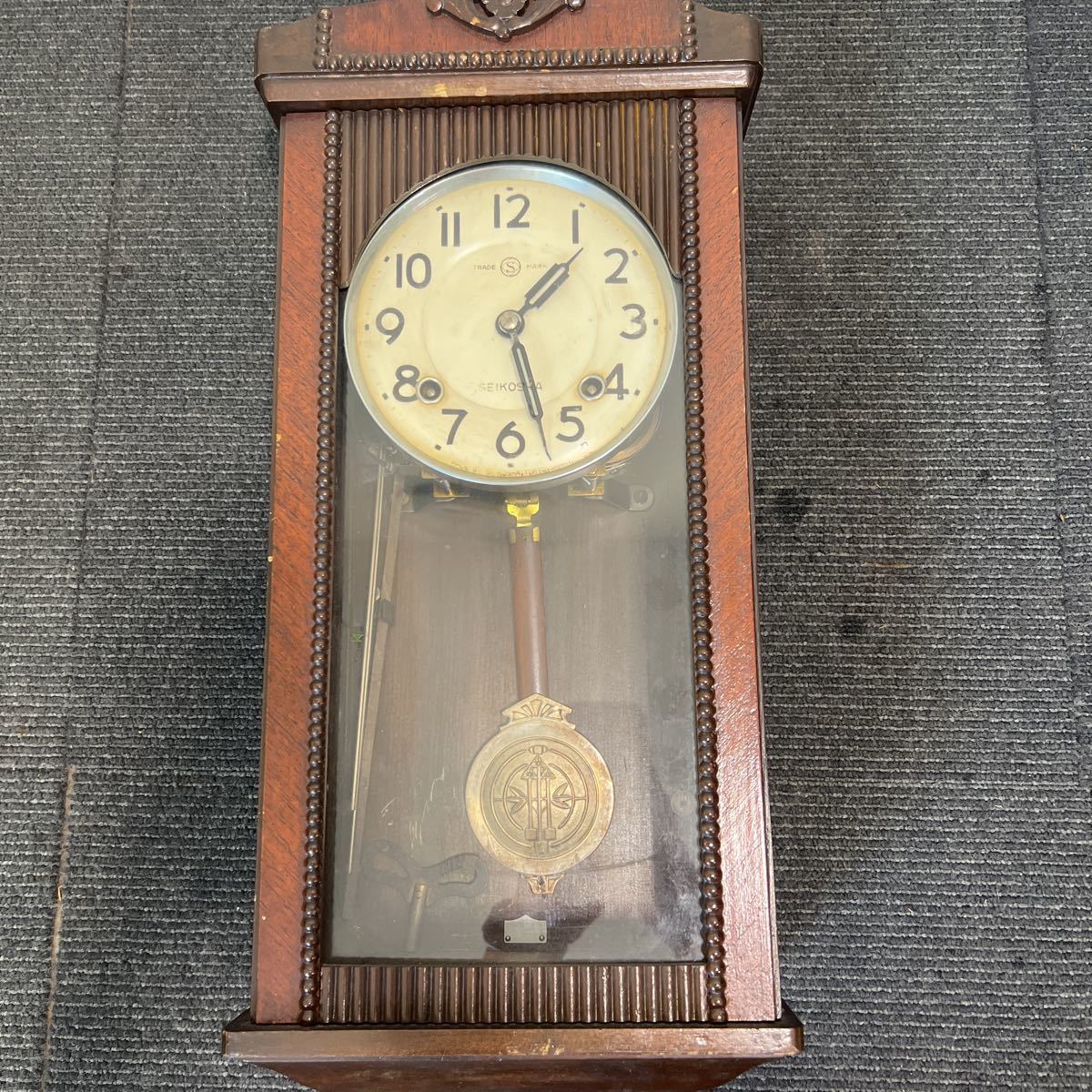 ヤフオク! -柱時計 レトロの中古品・新品・未使用品一覧
