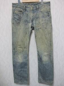 ディーゼル DIESEL USED加工 デニムパンツ VIKER ジーンズ 34 亥2608