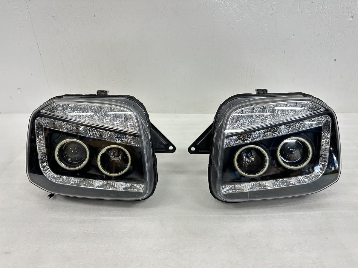 ピンク・ブルー JB23 ジムニー LED リング 付き LED ウィンカー フル