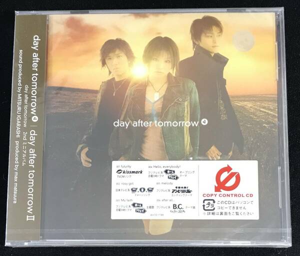 新品未開封CD☆ｄａｙ.ａｆｔｅｒ.ｔｏｍｏｒｒｏｗ。 ｄａｙ.ａｆｔｅｒ.ｔｏｍｏｒｒｏｗ.Ⅱ.. (2002/11/20)/ AVCD17189..