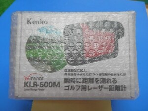 即決 Ｒ１４ 未使用 ケンコー KENKO Winshot ゴルフ用レーザー距離計 KLR-600M レーザーレンジファインダー[7991]