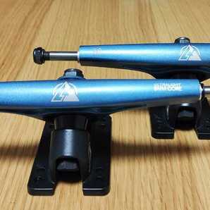 Atlas Ultralight 48 Degree Blue Steel Trucks アトラス トラック リバースキングピン RKP ダウンヒル フリーライドの画像2