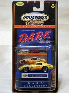 [ новый товар : нераспечатанный ]MATCHBOX Matchbox D.A.R.E. New York sa мех n полиция . Chevrolet Corvette 