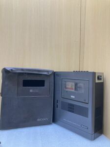 GXL9207 SONY ベータマックスポータブルビデオレコーダー SL-3100　昭和レトロ　ソニー　ビデオデッキ　動作未確認　現状品　1025