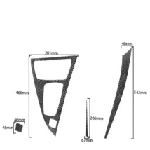 BMW 6シリーズ　M6 F12 F13 F06 2011〜2018年式 リアルカーボン製 シフトパネルフレームカバー　4枚 送料無料_画像6