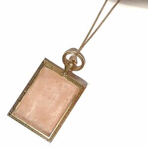  large .... city buy square necklace pendant beige pink material unknown hand made handmade bubble 