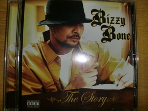 美品 Bizzy Bone [The Story][West] Bone Thugs-n-Harmony snoop dogg pound nate dogg warren g ice cube 2pac dj quik capone-e spice1