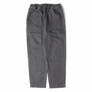 美品 Lafayette LFYT ラファイエット パンツ ウォッシュド デニム シェフパンツ イージーパンツ WASHED DENIM CHEF PANTS 22SS ブラック M