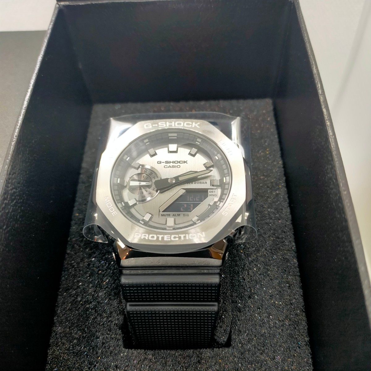 極美品【稼働品】CASIOカシオ G-SHOCK GM-2100 ブルー メンズ camping.com